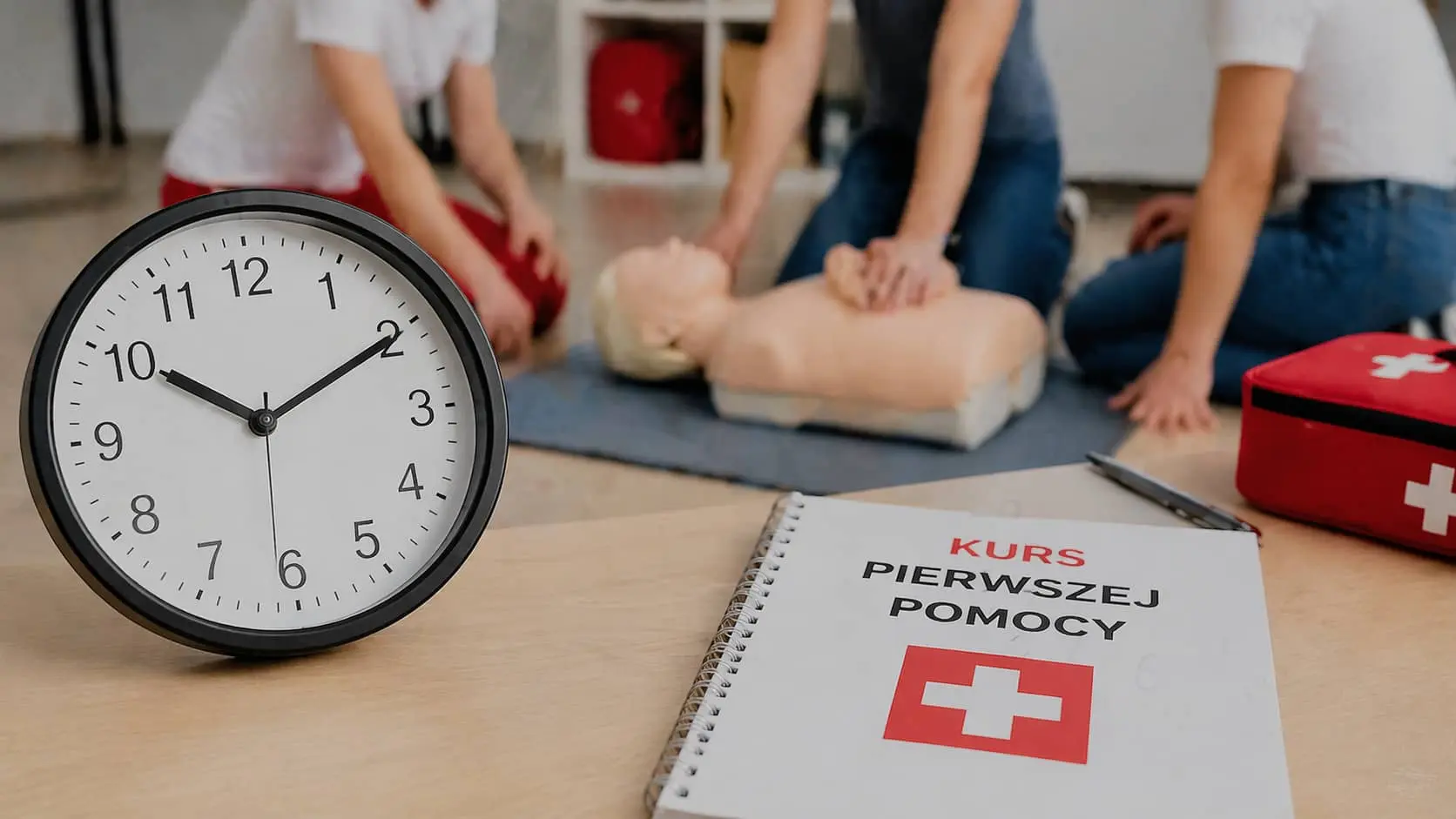 kurs pierwszej pomocy a czas kursu
